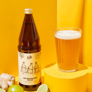 Bevanda kombucha biologica zenzero e lime 0,75 L